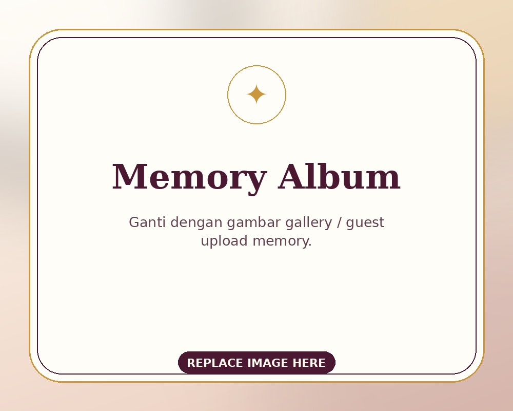 Memory Album placeholder