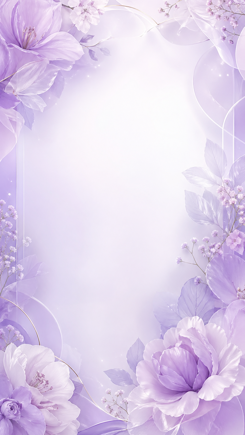 Template Lilac Soft General Invitation 148